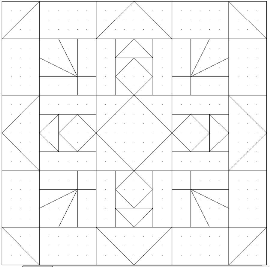 Сетка блока №6 проекта "Мерцающие снежинки"