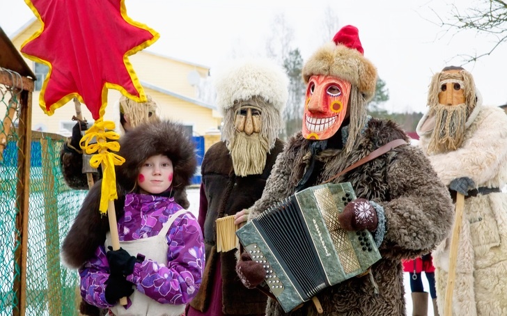 Коляда из интернета. К нам же не пришла, фоткать было некого.