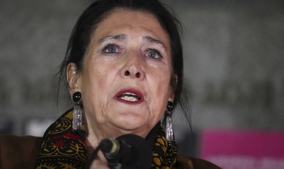    Экс-президент Грузии Саломе Зурабишвили покинула Грузию и направила свои стопы в США. Фото: EPA.