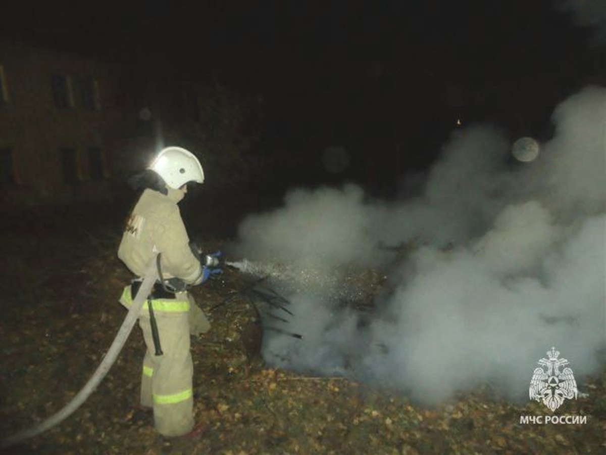    За сутки в Курской области произошло 4 пожара