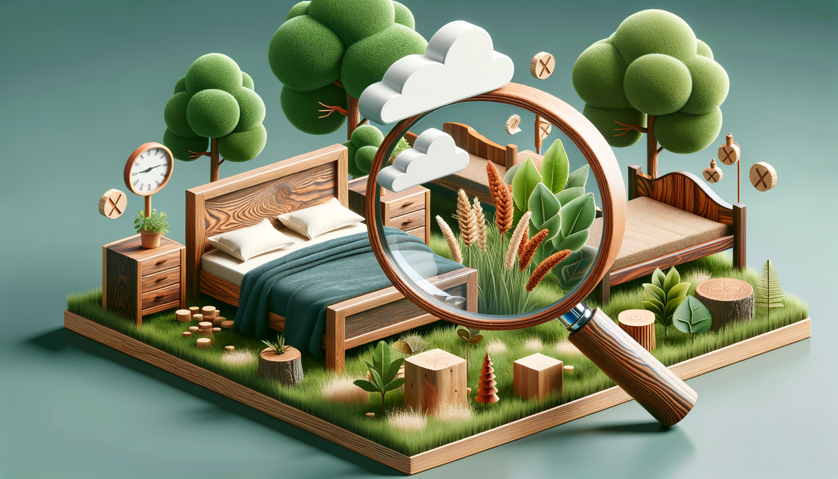 
Мифы об экологичности деревянных кроватей
Считается, что все деревянные кровати автоматически экологичны. Звучит хорошо, не правда ли? Однако я быстро понял, что это не так. Давайте разберём самые распространённые мифы.

Все породы дерева одинаково экологичны
Реальность: Существует множество пород дерева, и каждая из них уникальна. Например, дуб славится своей прочностью и долговечностью, но, в то же время, породы, такие как сосна, могут быть легче доступны и дешевле. Однако сосна менее устойчива к повреждениям, и это важно учитывать при выборе.

Обработка не влияет на экологичность
Реальность: Я был удивлён, узнав, что методы обработки дерева имеют существенное значение. Многие лаки и краски содержат вредные вещества, которые могут негативно сказаться на здоровье. При выборе кровати лучше отдать предпочтение продуктам, обработанным натуральными маслами или воском.

Деревянные кровати не требуют особого ухода
Реальность: Дерево – это живой материал, и для сохранения его свойств требуется регулярный уход. Я научился использовать специальные средства, которые не содержат токсичных веществ, что помогает поддерживать кровать в идеальном состоянии и продлить её срок службы.

Реальность и факты
Все эти факты показывают, что выбор деревянной кровати – это не только эстетика, но и забота о здоровье и окружающей среде. Факторы, влияющие на экологичность, многочисленны.

Тип древесины
Выбор типа дерева действительно важен. Дуб, бук и клён – это древесина, которая часто выбирается благодаря своей прочности и долговечности. Если же ваш бюджет ограничен, сосна и берёза также могут стать хорошими альтернативами.

Методы обработки
Убедившись, что используемые покрытия нетоксичны, я стал намного споко