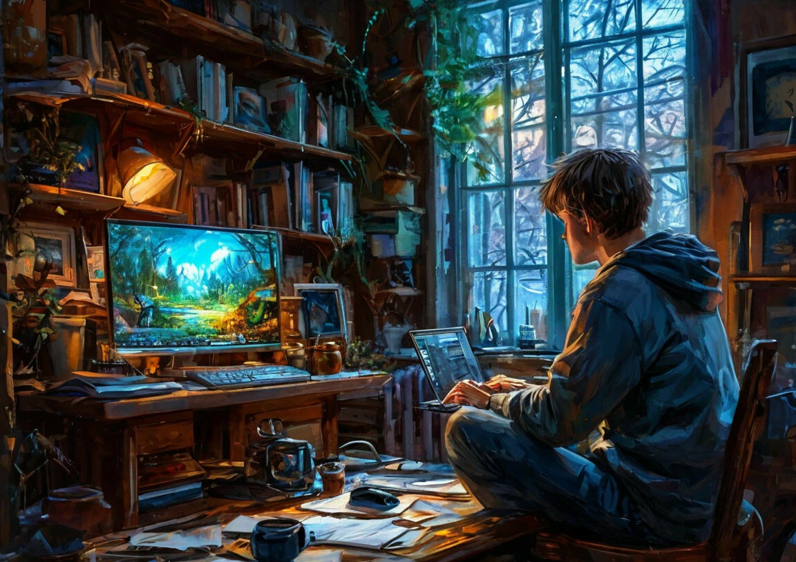 Ну как же на меня похож! 😂 Создано в ИИ