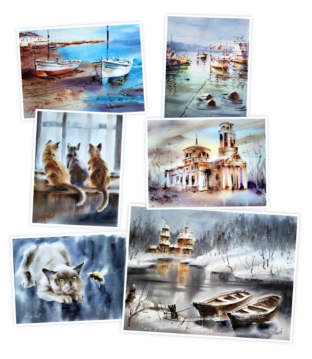 Вот такие работы должны были получиться 