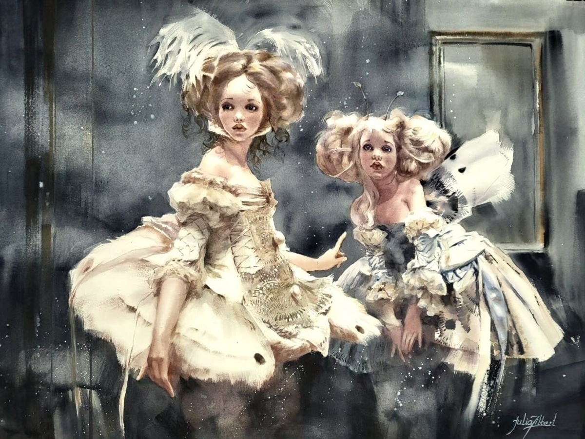 Чудесные работы художницы, в карусели можно увидеть другие