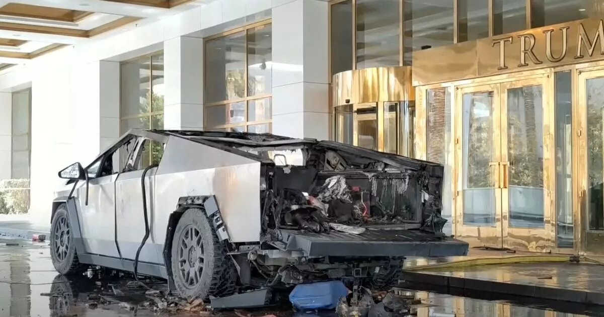 Террорист, взорвавший Tesla Cybertruck у отеля Трампа, собрал бомбу по инструкции нейросети.