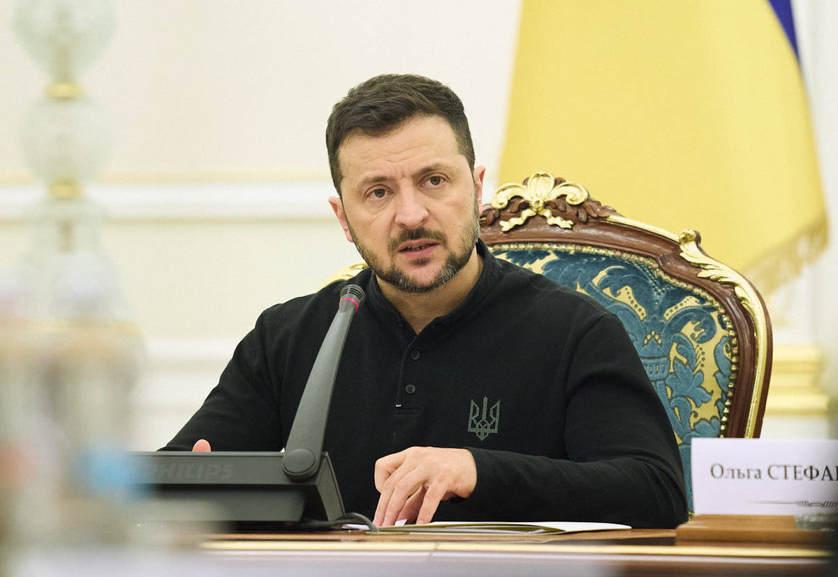    Владимир Зеленский / Источник: © IMAGO/PRESIDENT OF UKRAINE/Global Look Press