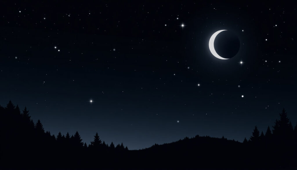 Чёрная Луна в Козероге: Новолуние 31 декабря 2024 года и его влияние