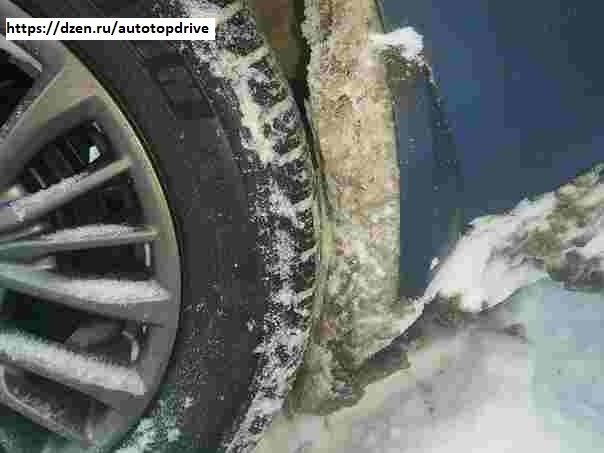 Налипание снега на колесные арки зимой. Как от этого избавится?