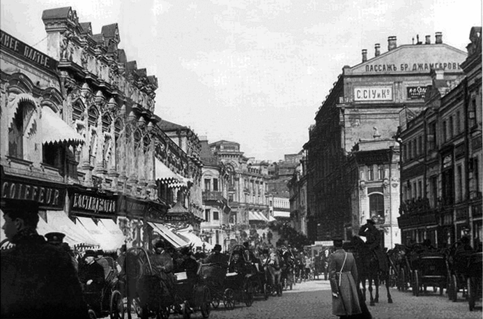 Пассаж Попова (Джамгаровых). Архивный снимок из открытых источников