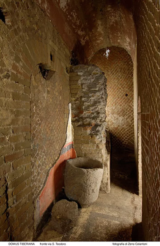 Подземная галерея.Палатин.Место убийства императора Калигулы