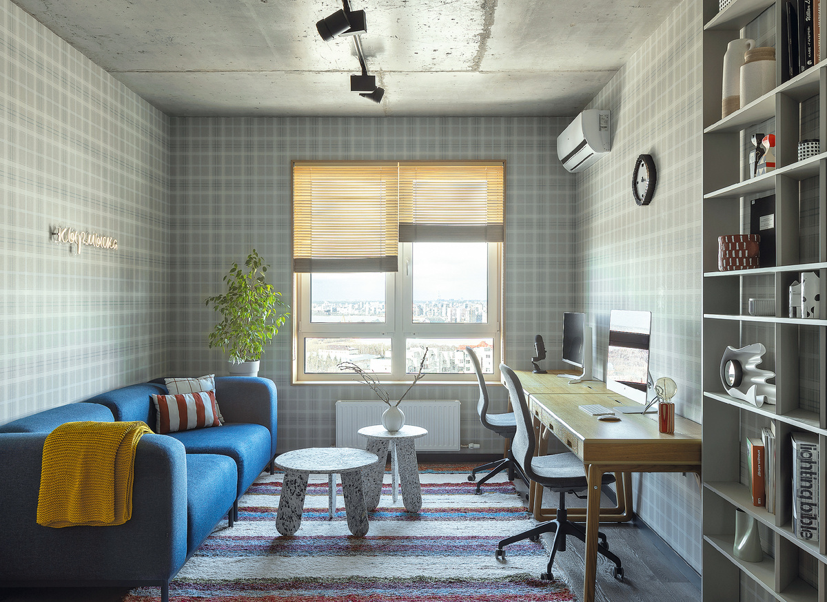 Освещение, PENTA HOUSE
Жалюзи, Margo
Обои и напольное покрытие, «Авиньон»
Ковер, Art De Vivre