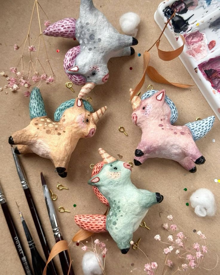 Пример ватной игрушки