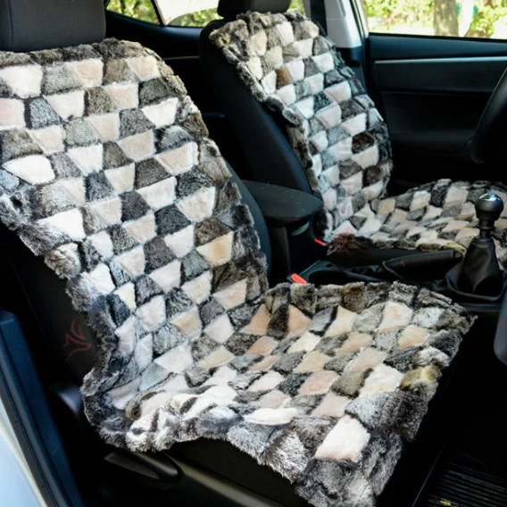 Чехлы и накидки для авто из меха