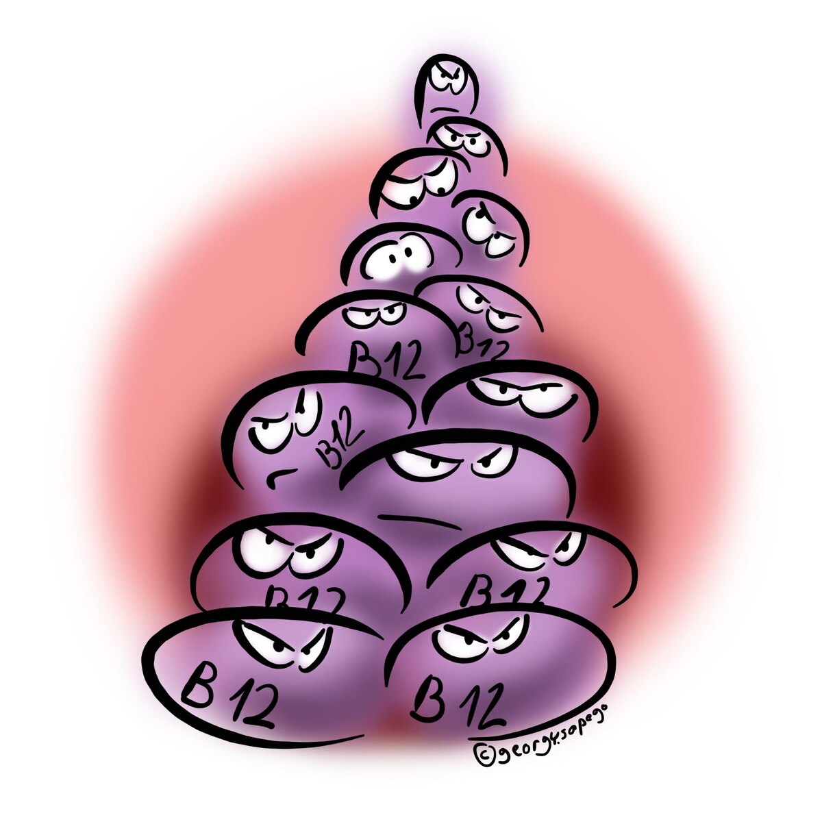 Куча разных витаминов В12