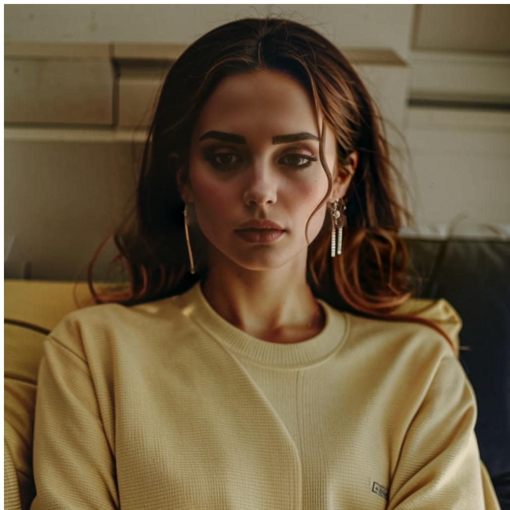 Юлия в своей квартире