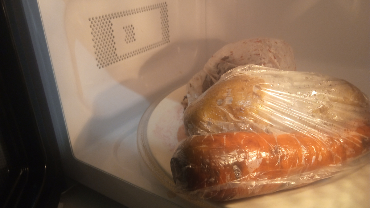 Вот так они уже после первых 10 минут выглядят. 