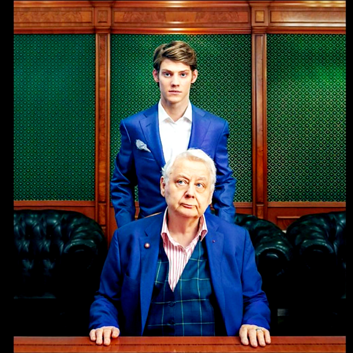 Павел Табаков с именитым отцом. Павел унаследовал от отца не только актёрский талант, но и другие качества, такие как влюбчивость и способность брать на себя ответственность 