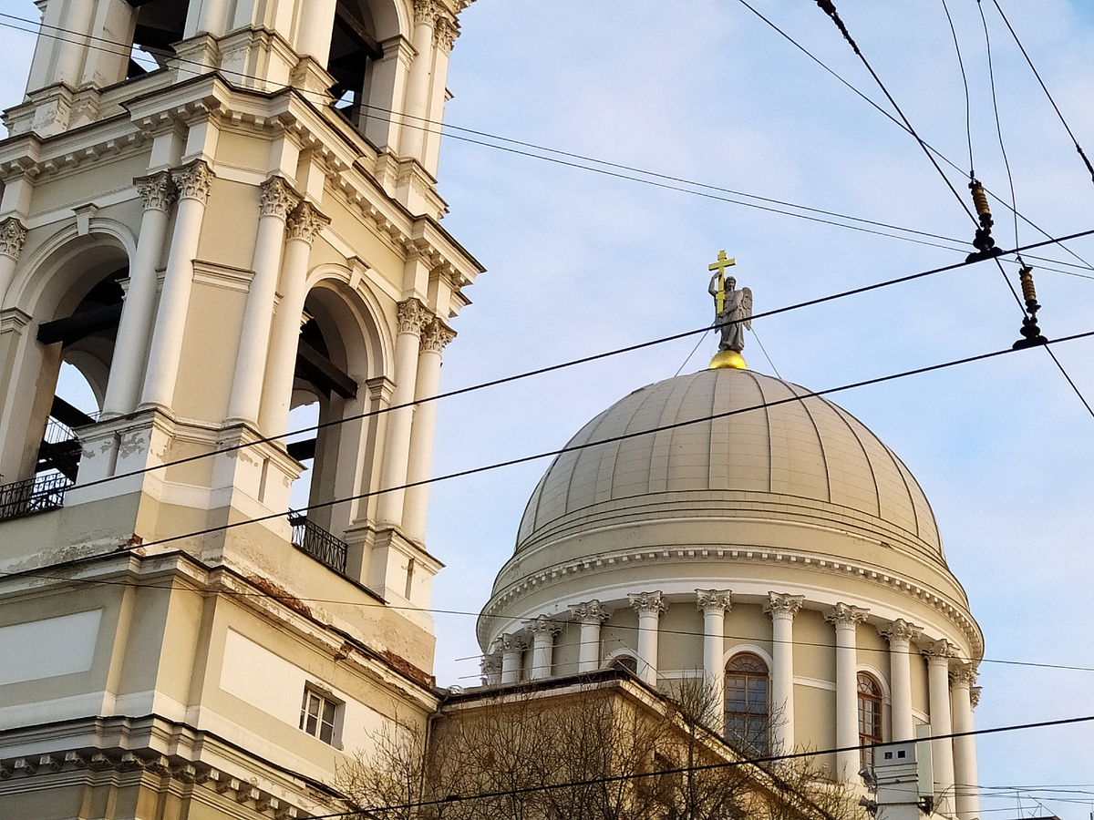 По пути в Музей. Храм Святой Великомученицы Екатерины.