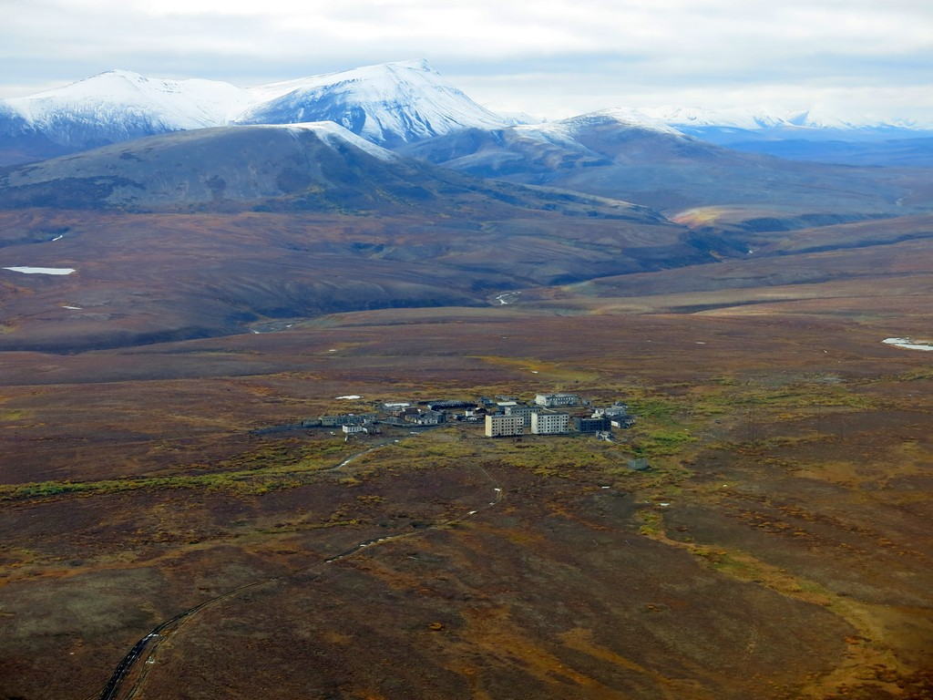 На снимке: пос.Зареченск с высоты птичьего полёта