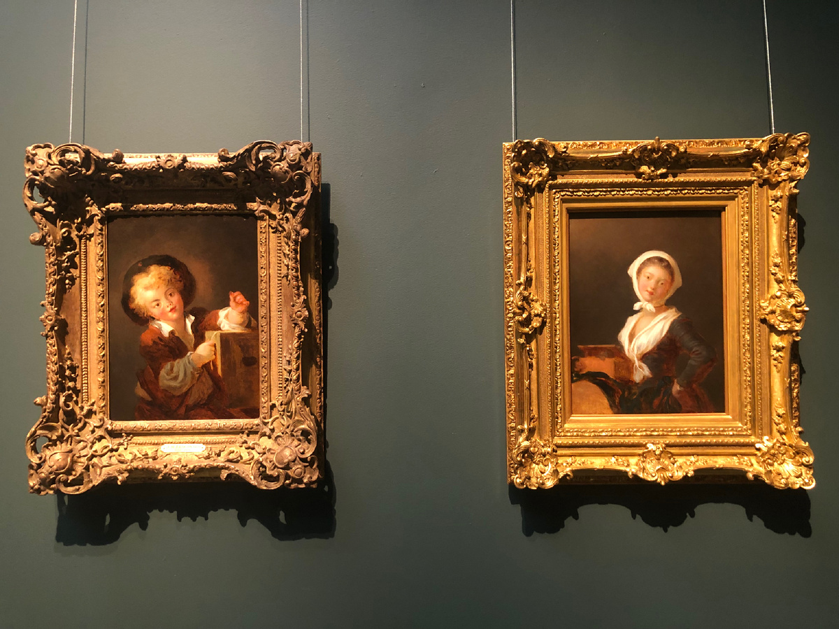 Жан-Оноре Фрагонар. Мальчик со шкатулкой (Маленький савояр) и Савоярка (Шарманщица) 