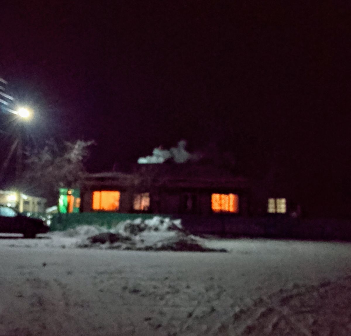 Деревенский двухквартирный дом