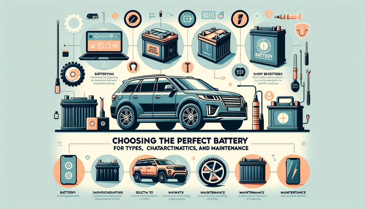 Как выбрать идеальный аккумулятор для внедорожника: советы по типам, характеристикам и уходу