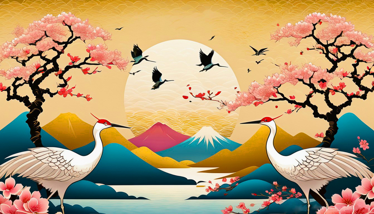 Открытка. Иллюстрация создана с помощью нейросети StableDiffusion и программы Photoshop.