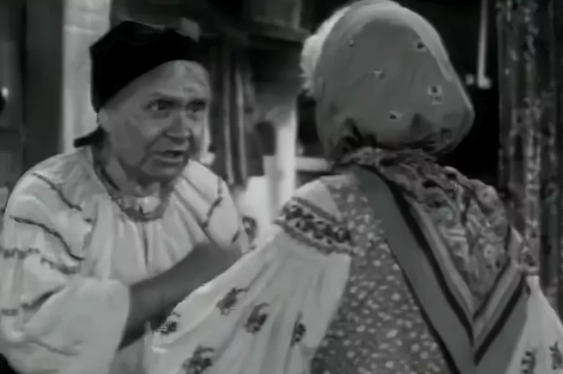 Скриншот из фильма "Свинарка и пастух".