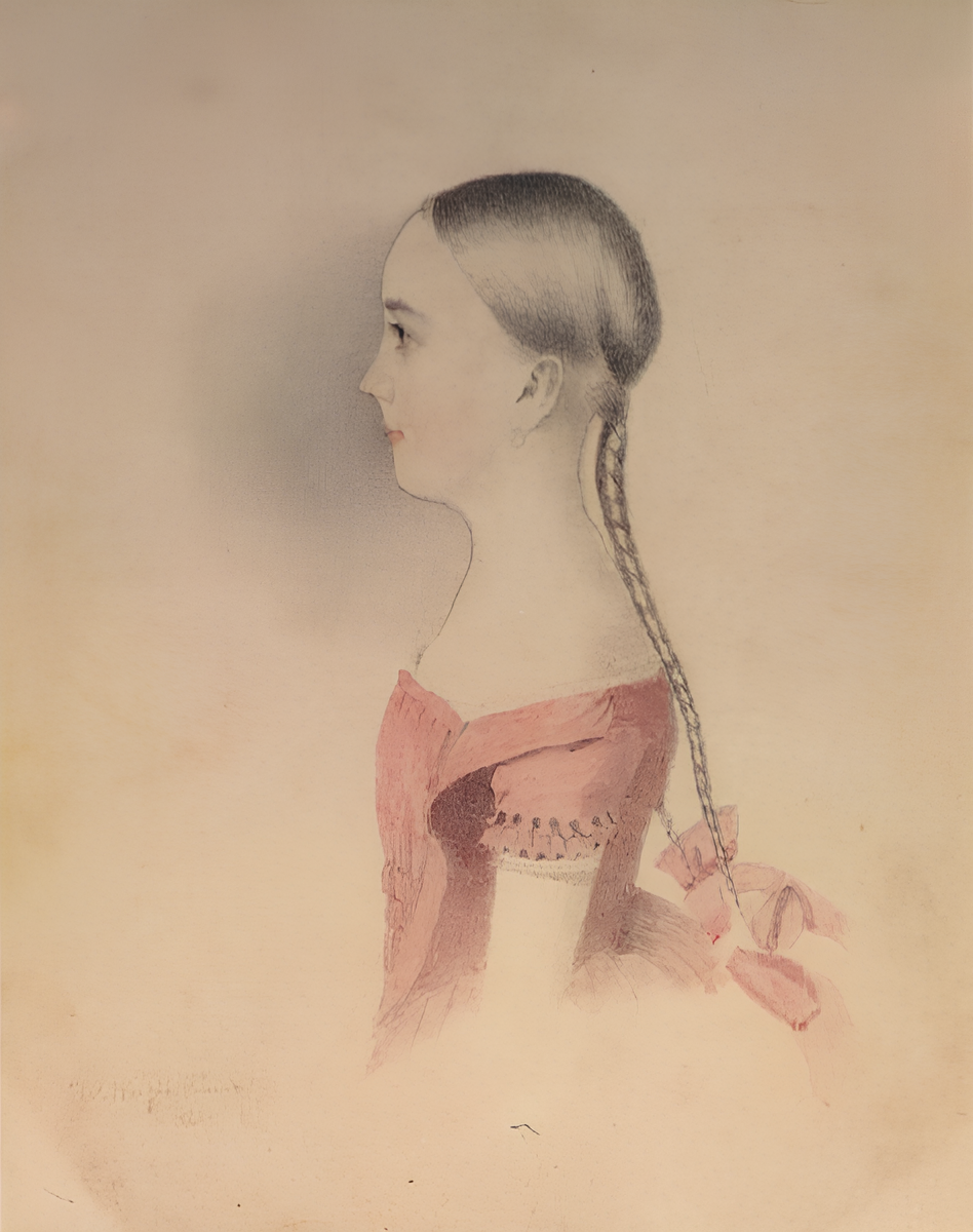 Томас Райт «Портрет Марии Александровны Пушкиной» / Всероссийский музей А. С. Пушкина