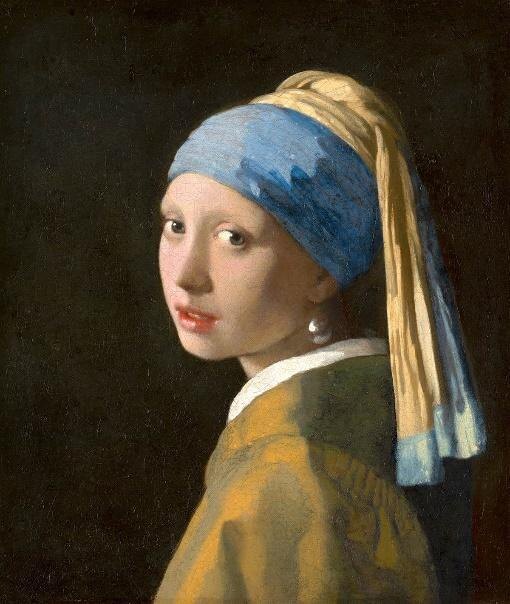 Ян Вермеер. «Девушка с жемчужной сережкой», 1665 год, Королевская галерея Маурицхёйс, Гаага © Public domain