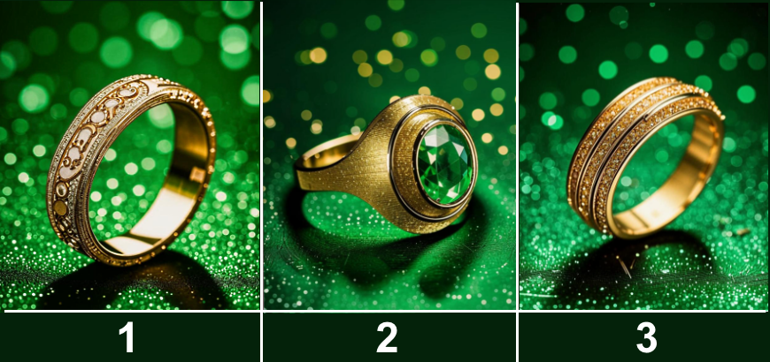 Выберите кольцо  