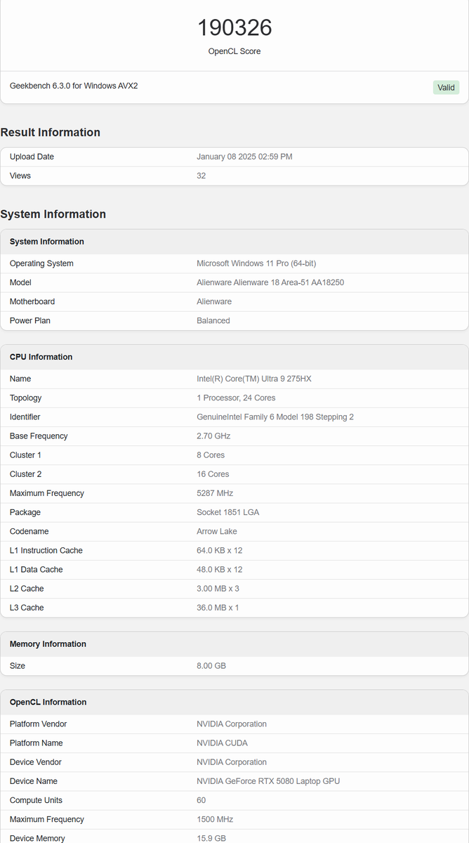 Источник изображения: Geekbench