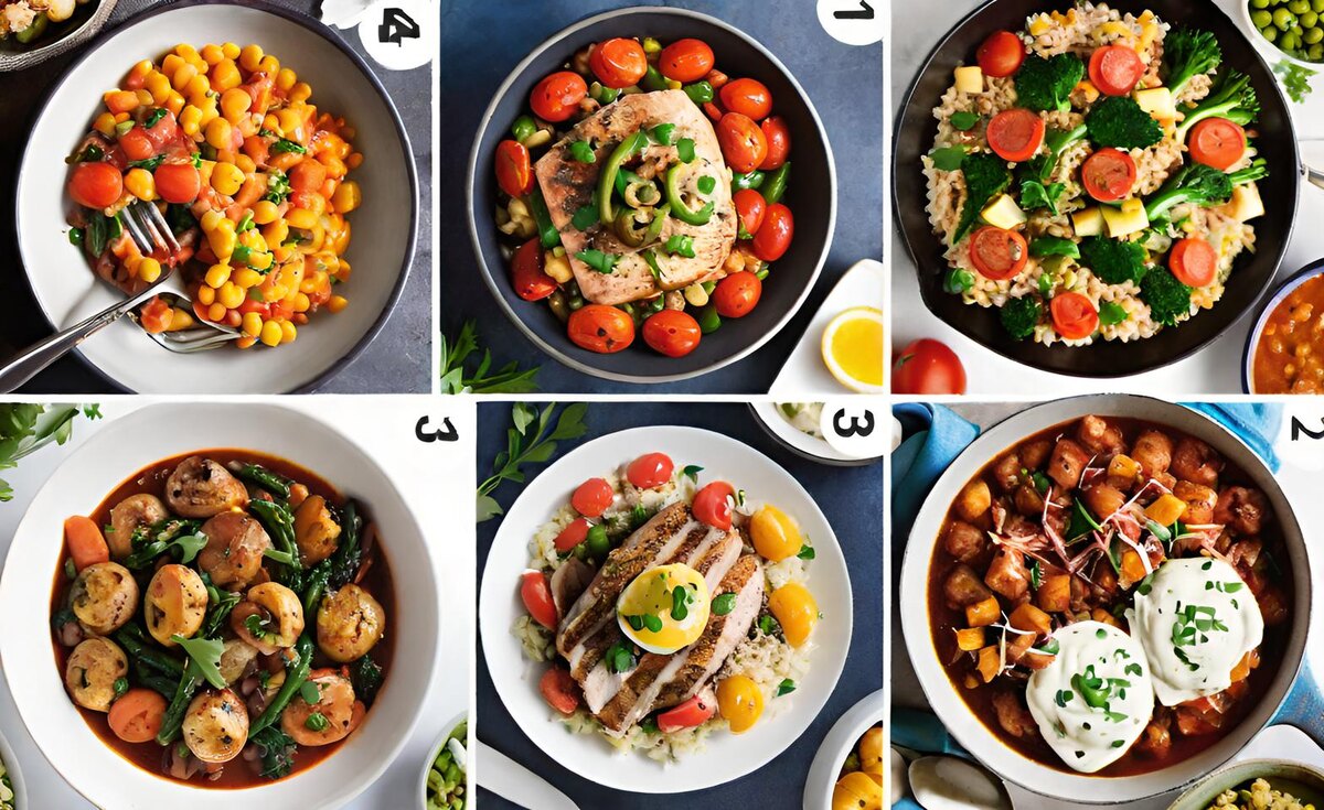 Рецепты для здорового ужина