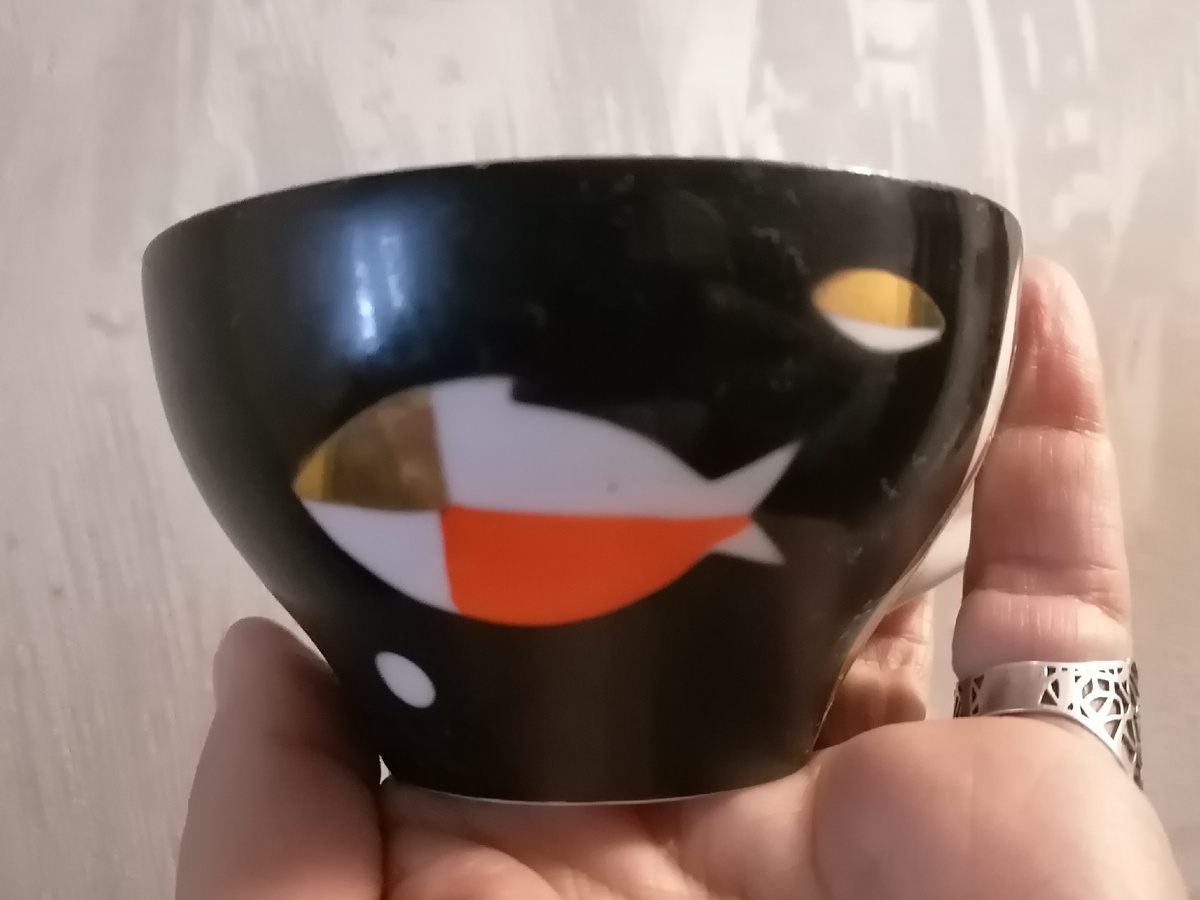 Личное фото автора. Чашка чайная. Форма - "Шпиль", автор формы- Монахов.