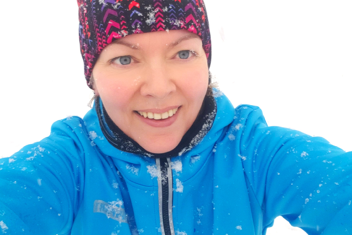 На сегодняшней пробежке