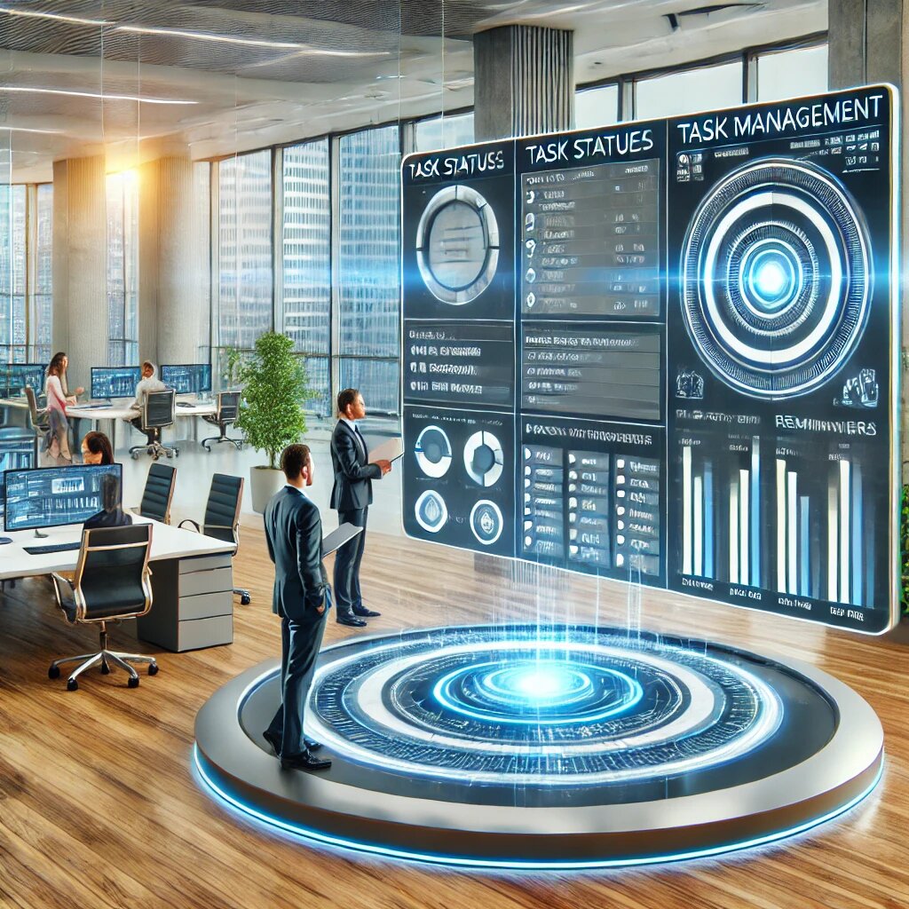 Интерактивная система управления задачами.