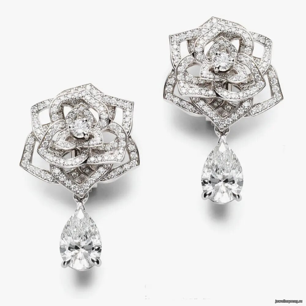Серьги с бриллиантами от Piaget