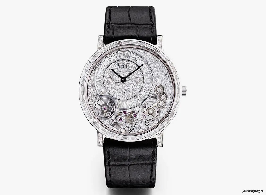 Часы Altiplano 900D от Piaget инкрустированы 304 бриллиантами
