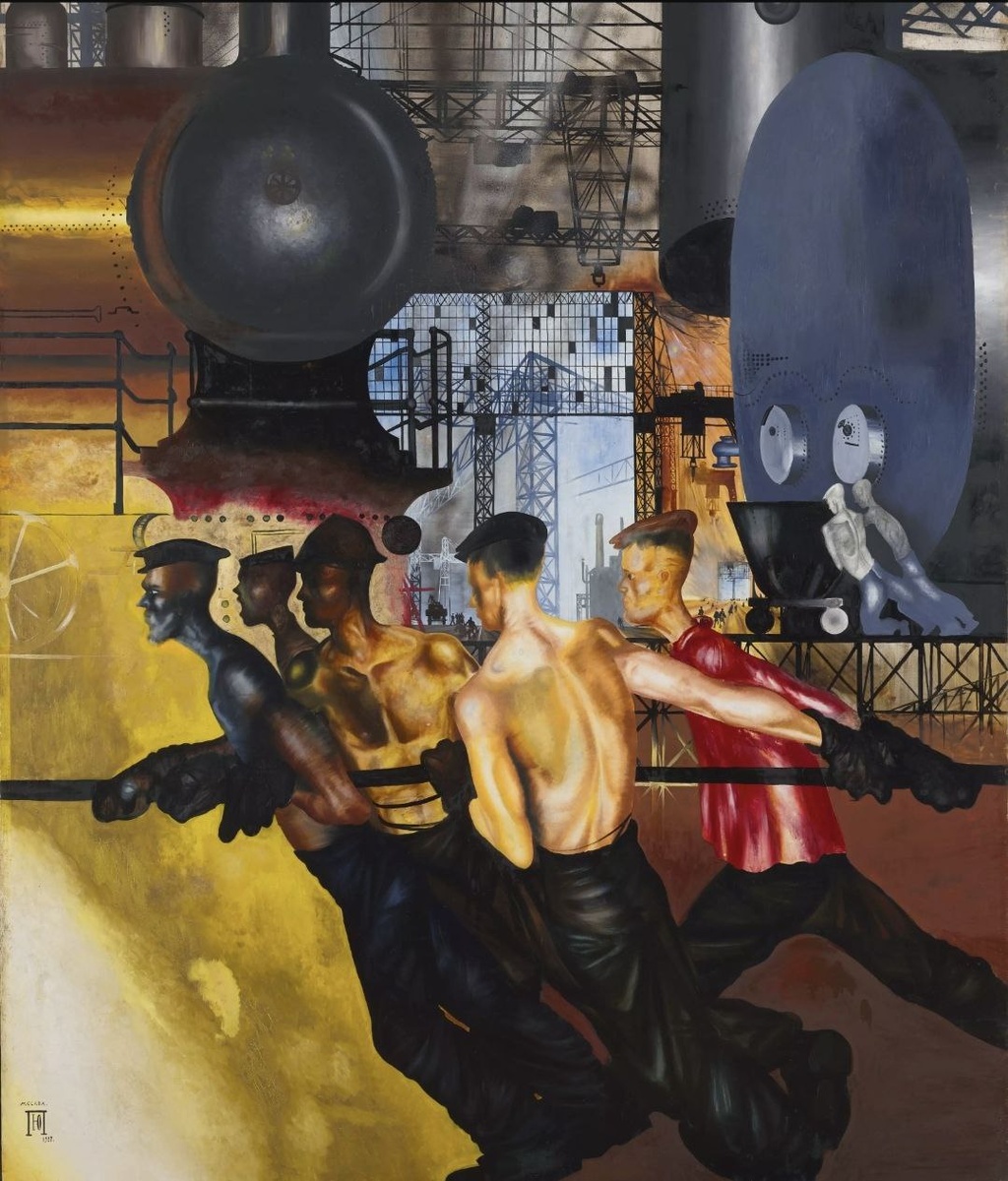 Ю. Пименов "Даешь индустриализацию"