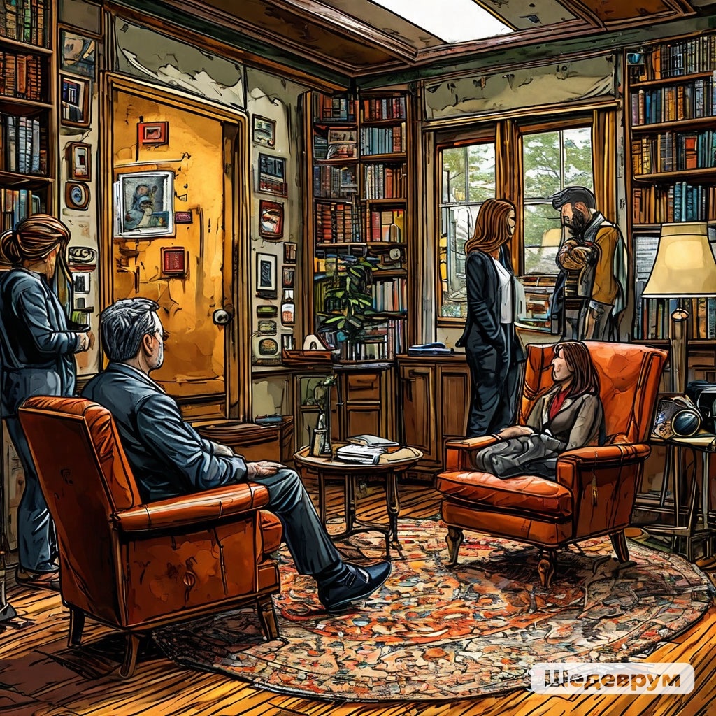 Попросила нейросеть изобразить свою мысль 💭