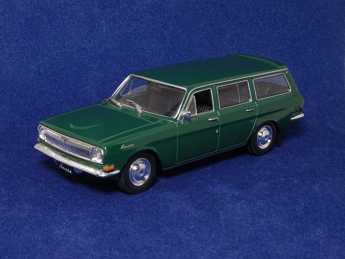 Рис. 1. Модель автомобиля ГАЗ-24-02 «Волга» из журнальной серии «Автолегенды СССР» №71 от Deagostini