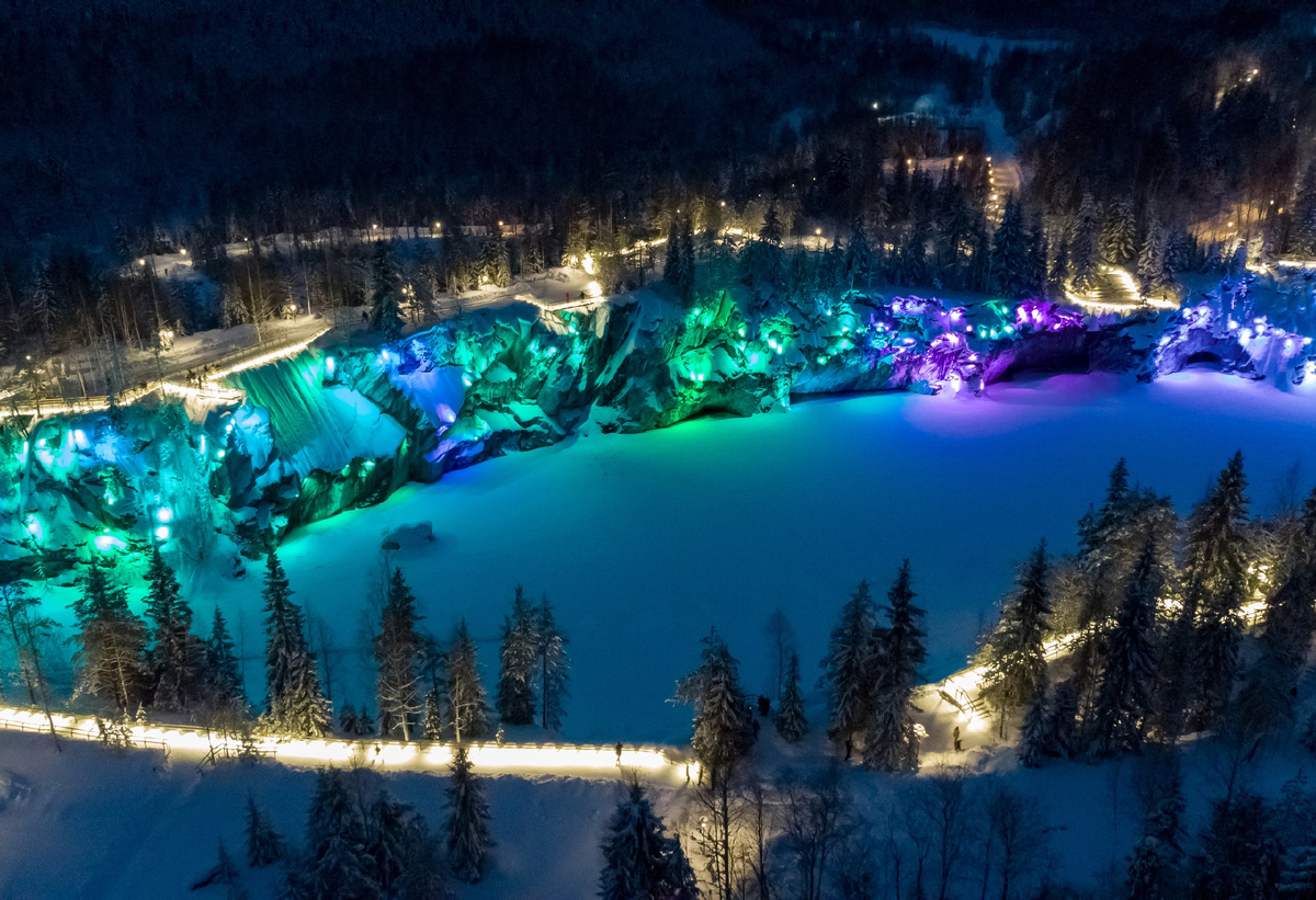 Собственно каьон во всей красе.