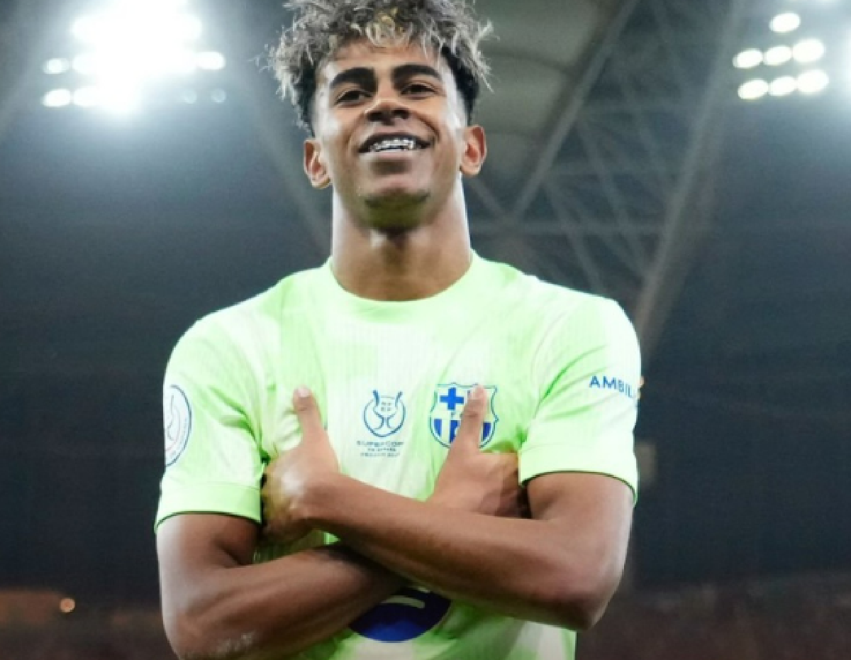 Ламин Ямаль забил второй гол "Барселоны" в ворота "Атлетика". Фото: соцсети