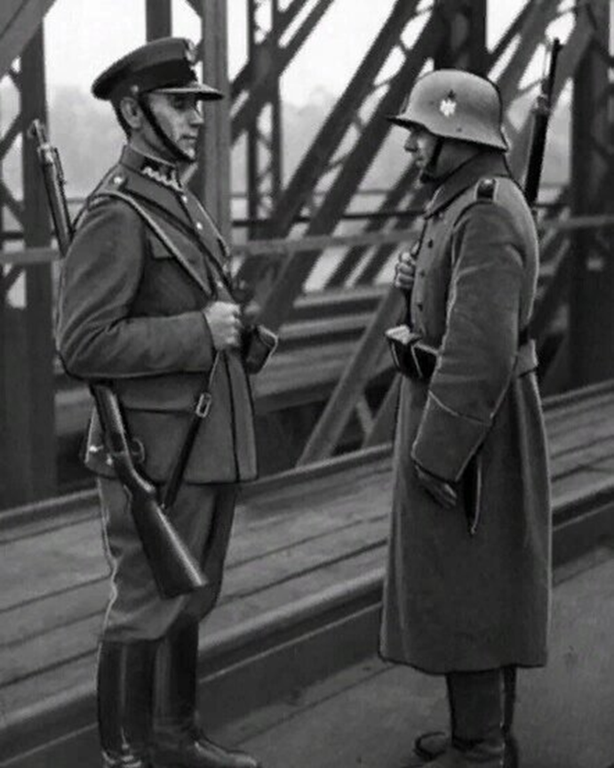 На новой польско-немецкой границе