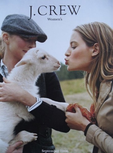 Обложка каталога J.Crew (сентябрь 2006)