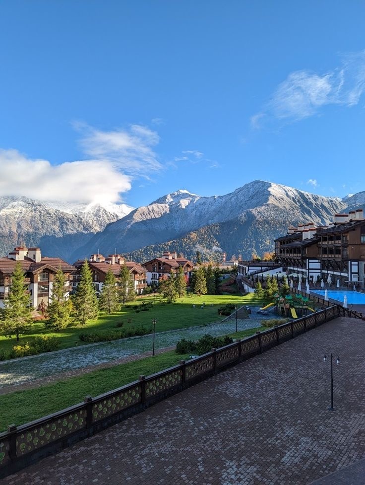 Красная Поляна, лето