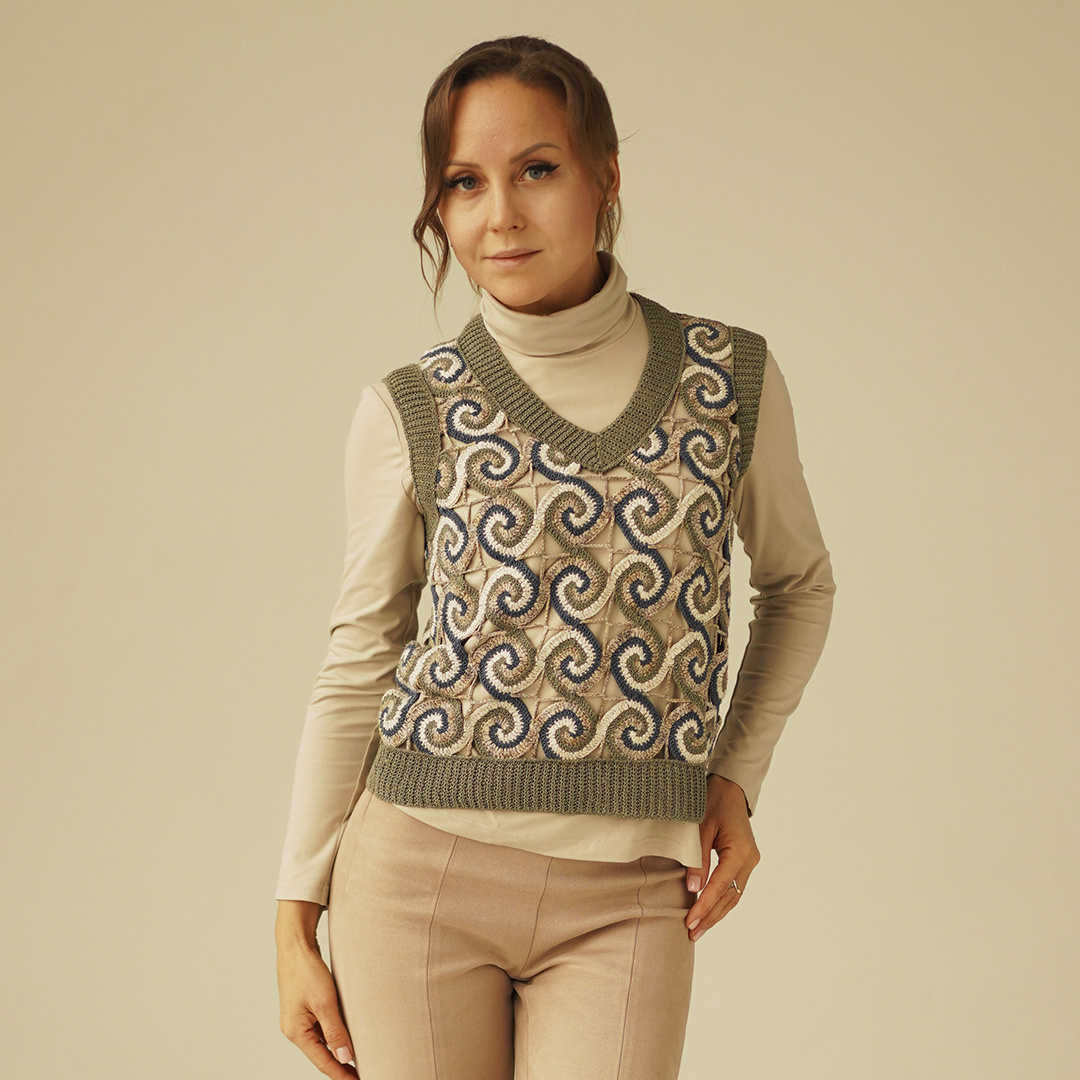 Жилет "Спираль"