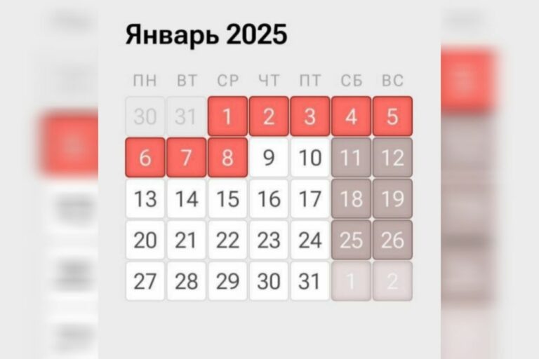    У оренбуржцев началась самая короткая рабочая неделя в 2025 году Кристина Просвиркина