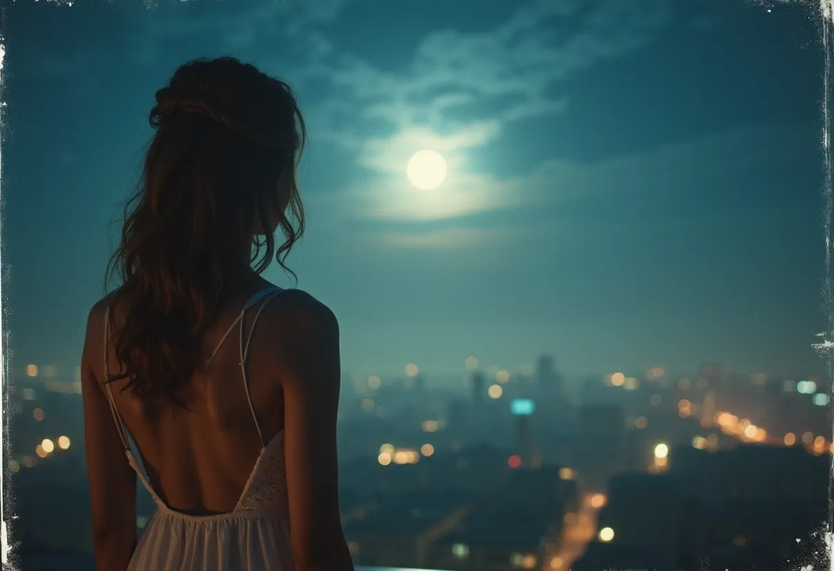 Иллюстрация — Звёзды над городом