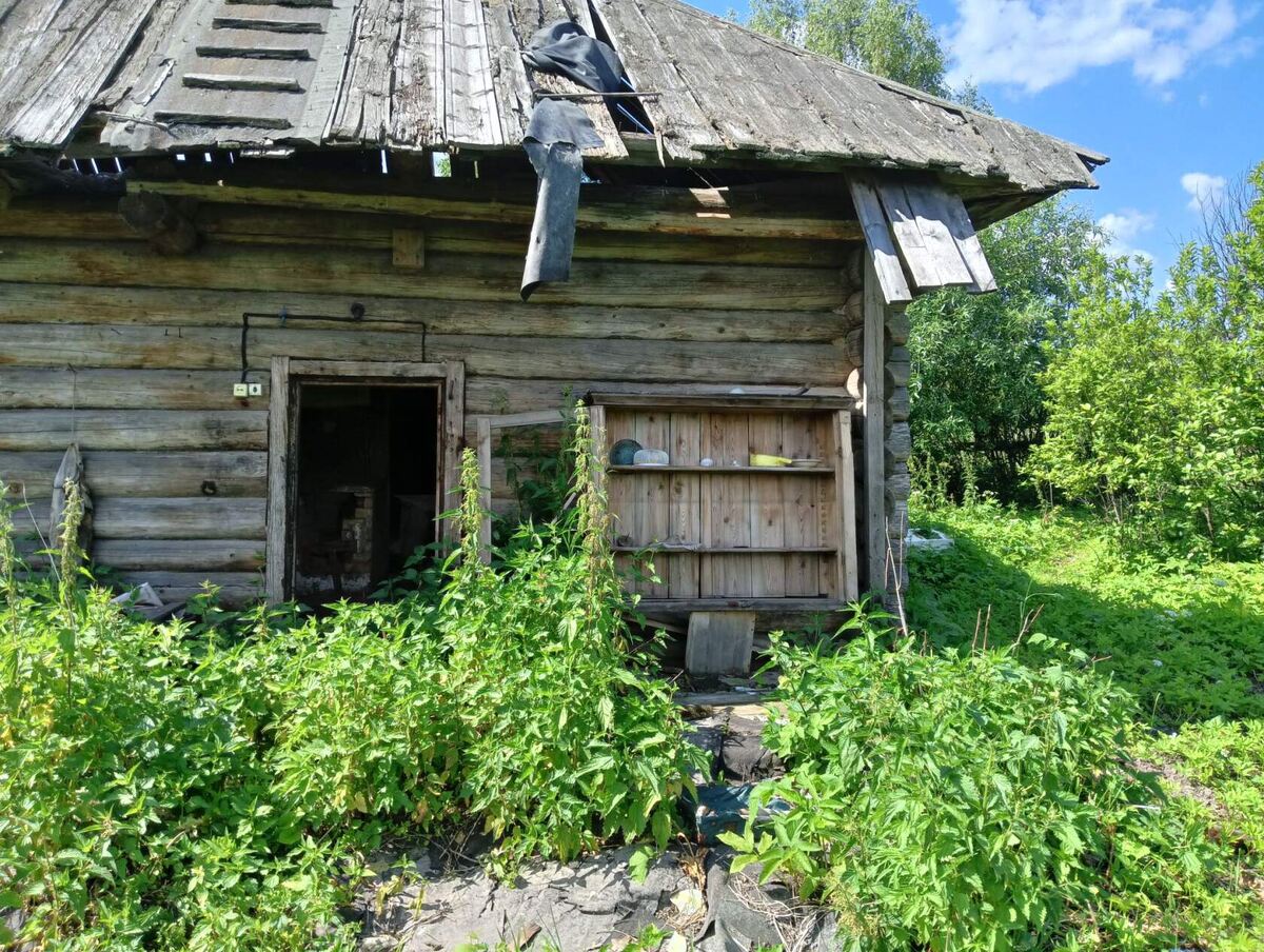 Зияющие окна и двери.